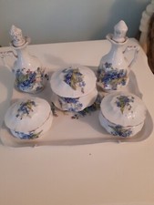 victorian dressing table set