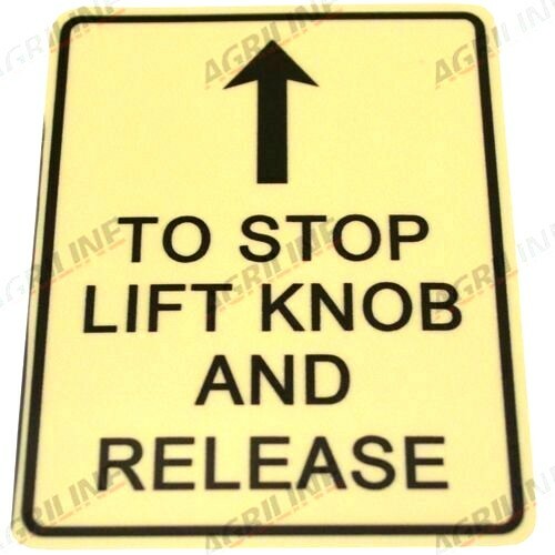 Stop control decal for - decal, david