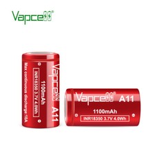 2x Vapcell 18350 1100mAh 3.7V