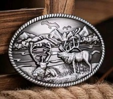 Belt Buckle Western Cowboys