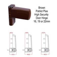 UPVC Door Flag Hinge Trojan