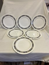 6 x Wedgwood Asia Black  10
