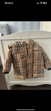 Genuine Burberry Coat Unisex