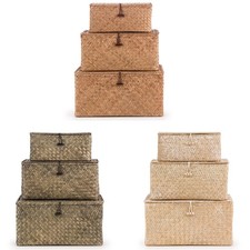 Set seagrass storage box - of,
