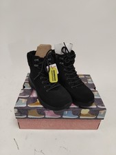 Skechers GO Walk Black Faux Fur Boots Womens Size UK 4 EU 37 New Boxed Preloved