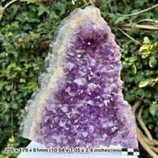 A Grade Amethyst Cluster Slab