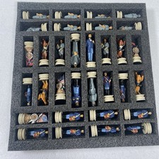 The Chessmen American Civil War Chess Piece Set - HPL016 - War Generals - 3.25"