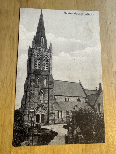 Postcard alston parish - -,