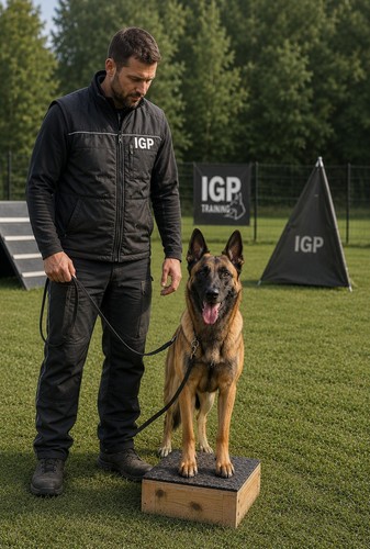 Dog training pivot - training,