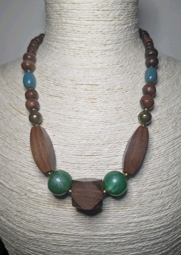 Wooden large chunky - chunky, &