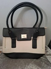 Fiorelli Women's Black and Cream Handbag