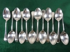 12 vintage Silver Plated