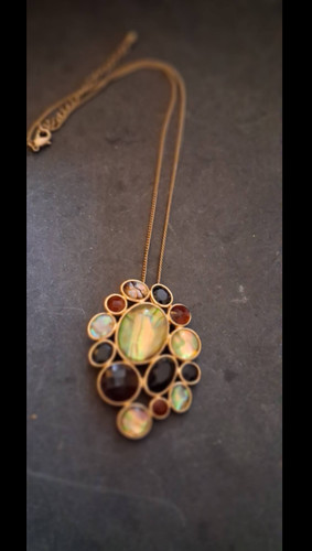 Virgin vie necklace - virgin, abstract