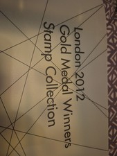 Gold Medals Olympic Stamp Collection 138  First Class Stamps FV 234 pounds 