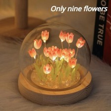Artificial Tulip Flower Night
