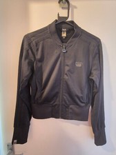 Adidas Missy Elliott Respect Me Jacket Black Zip Up 3 Stripes Vintage Rare Sz:XS