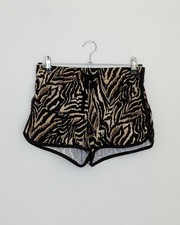 Tiger Print Shorts Size 10 George Asda