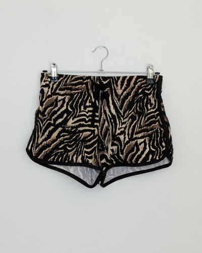 Tiger print shorts size - tiger,