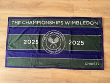Wimbledon 2025 Towel Christy