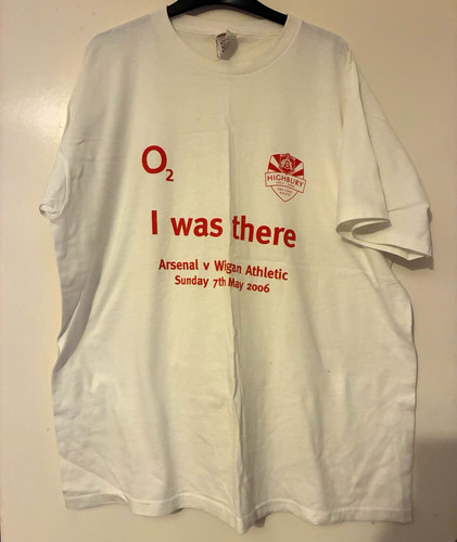 White shirt last game at - t-shirt,