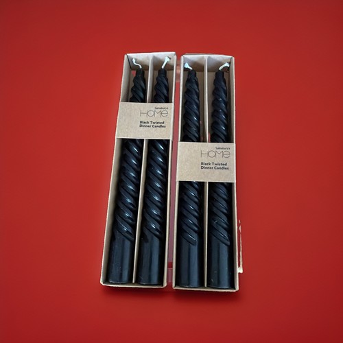 Gothic black taper twist - gothic,