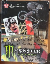 Rick Thorne Signed 8.5x11 BMX