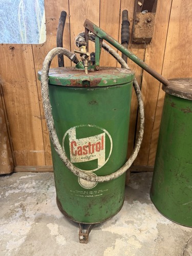 Vintage castrol pump dispenser - castrol,