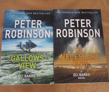 Peter Robinson DCI Alan Banks 2 book paperback bundle Crime thriller