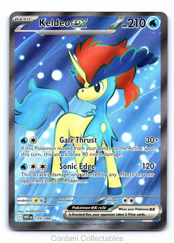 Keldeo 159 086 full art - keldeo,