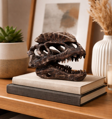 Dilophosaurus skull resin - skull,