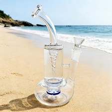 10" Thick Glass Bong Tornado