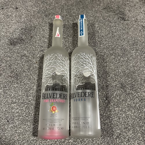 Belvedere vodka bottle empty - belvedere,