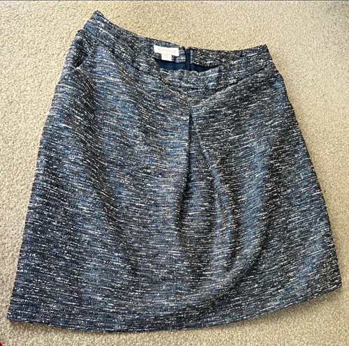 Monsoon blue white tweed - blue/white,