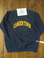 Custom Printed Sweatshirt - Neighborhood, Retro College Varsity, Various Colours
