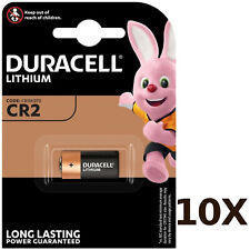 10X Duracell CR2 Battery for