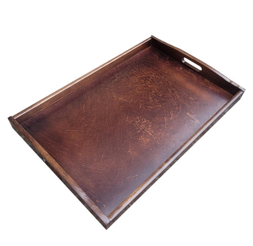Large wooden serving tray - wooden, 60