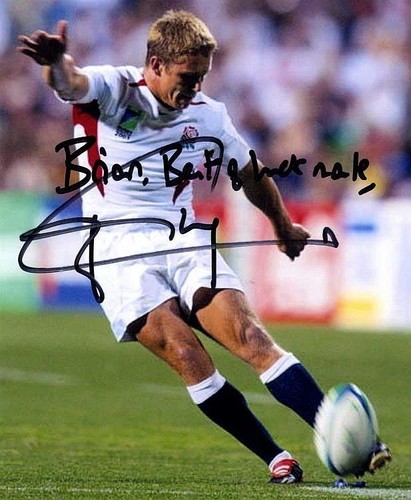 Jonny wilkinson signed - jonny,