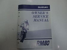 1999 Suzuki RM80 Owners