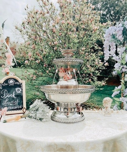 Wine fountain champagne - wine,