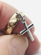 14ct GOLD DIAMOND WEDDING BAND