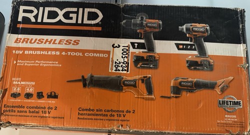 Ridgid 18v brushless - brushless, combo