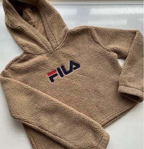 Fila brown fleece - brown, xs