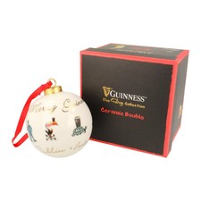 Guinness Ceramic Bauble in