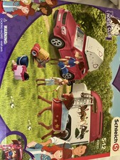 Schleich 42535 Horse Adventures With Tent And Trailer Plus All Parts 
