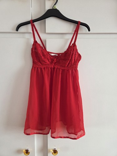 Red sexy sheer - &,