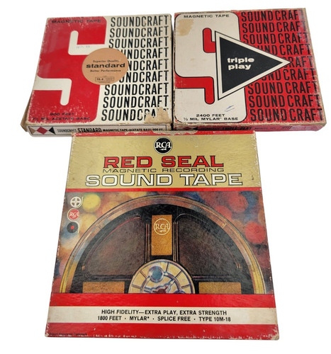 Vintage lot reel to - reel,