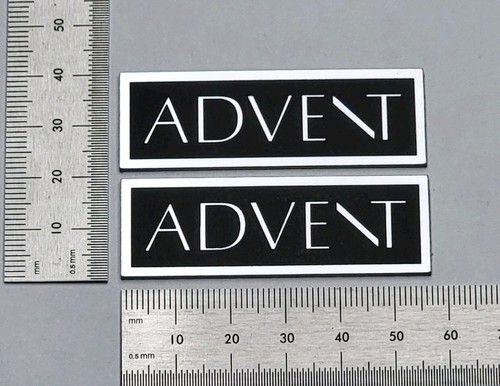 Advent speaker badge logo - advent,