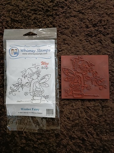 Whimsy stamp rubber - stamp.,