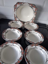 Crown Ducal 1930’s  Orange