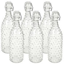 1 3 6x 1L Water Oil Glass